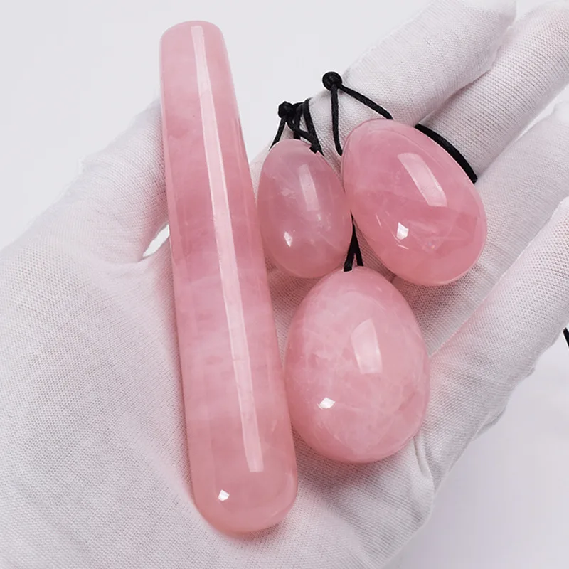 Йони-Палочка из розового кварца для укрепления мышц влагалища | Красота и