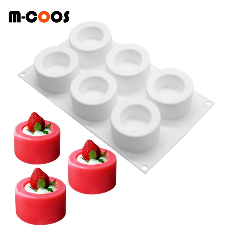 m-coos 6 Cavity Jelly Pudding Cake Silicone Mold French Dessert Baking Utensils DIY Candle Mold Kitchen Accessories Dropshipping
m-coos 6 Cavity Jelly Pudding Cake Silicone Mold French Dessert Baking Utensils DIY Candle Mold Kitchen Accessories Dropshipping