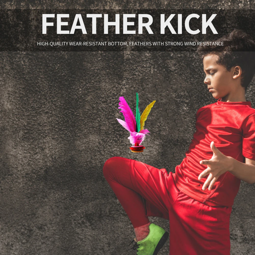 Portable Colorful Chicken Feather Shuttlecock Adult Kids Sports Exercise Fancy Handwheel Foot Kick China Jianzi Fitness
Portable Colorful Chicken Feather Shuttlecock Adult Kids Sports Exercise Fancy Handwheel Foot Kick China Jianzi Fitness