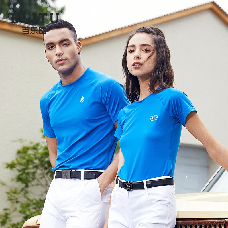 Мужская и женская футболка 2020 рубашка для гольфа летняя спортивная с коротким