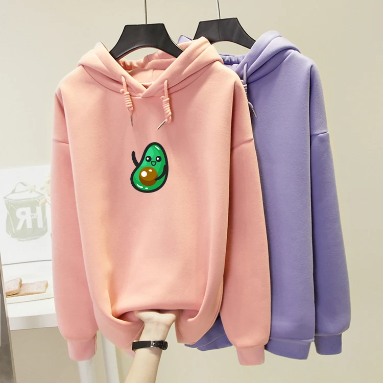 Avocado Cartoon Graphics Print Warm Kpop Sweatshirt Streetwear Kawaii Harajuku Pullover Fleece Oversized Hoodie Women's Jacket
Avocado Cartoon Graphics Print Warm Kpop Sweatshirt Streetwear Kawaii Harajuku Pullover Fleece Oversized Hoodie Women's Jacket