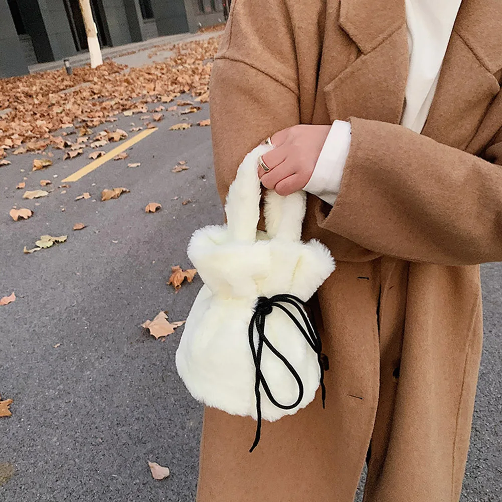 Осенняя однотонная Сумка-тоут с верхней ручкой, женская сумка-мессенджер на шнурке, Женская плюшевая дорожная сумка через плечо, кошелек дл... 
Осенняя однотонная Сумка-тоут с верхней ручкой, женская сумка-мессенджер на шнурке, Женская плюшевая дорожная сумка через плечо, кошелек дл...