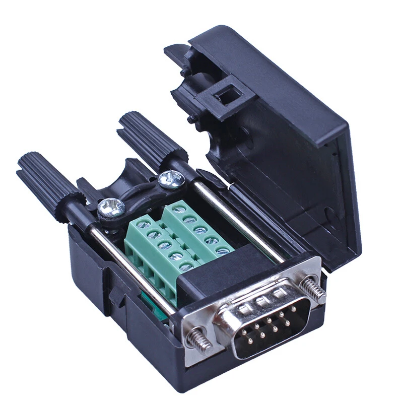 DB9 Serial Port Free Welding Head Plug 9-pin Transfer Terminal RS232 Connector COM Port Male Female
DB9 Serial Port Free Welding Head Plug 9-pin Transfer Terminal RS232 Connector COM Port Male Female