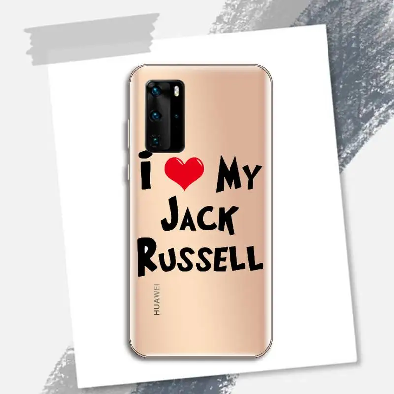Funny Jack Russell Terrier Dog Phone Case Transparent for Huawei P honor 8 10i 20 30 40 smart 2019
Funny Jack Russell Terrier Dog Phone Case Transparent for Huawei P honor 8 10i 20 30 40 smart 2019