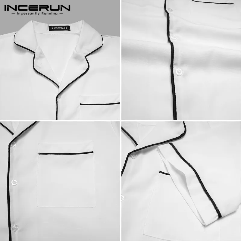 Fashion Shirt Men Casual Patchwork Short Sleeve Streetwear Cozy Summer Brand Shirts Breathable 2021 Lapel Camisas S-5XL INCERUN
Fashion Shirt Men Casual Patchwork Short Sleeve Streetwear Cozy Summer Brand Shirts Breathable 2021 Lapel Camisas S-5XL INCERUN