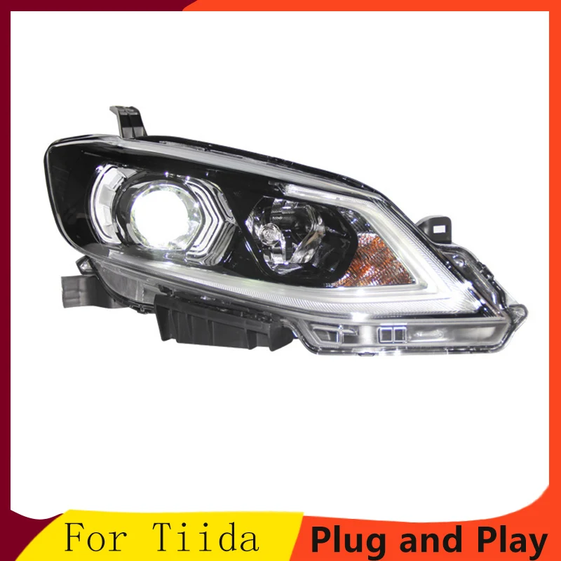 KOWELL Car Styling for Nissan Tiida headlights 2016 2017 Tiida led headlight Head Lamp led drl projector headlight H7 hid
KOWELL Car Styling for Nissan Tiida headlights 2016 2017 Tiida led headlight Head Lamp led drl projector headlight H7 hid