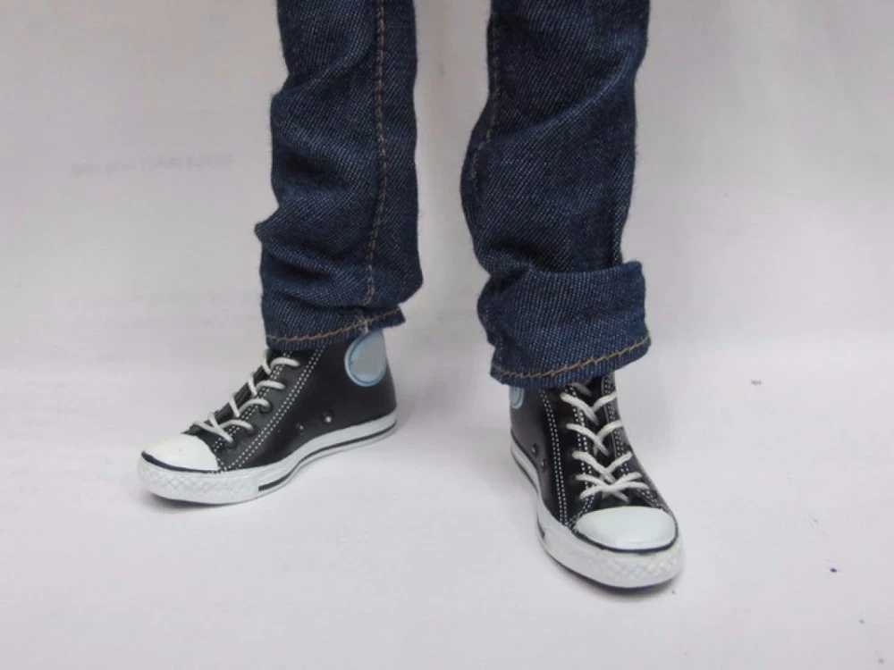 1: 6 Scale Black Sports Shoes Woman Canvas Shoes Sneakers With Laces Adjustment 12 "action Figure Model Toys
1: 6 Scale Black Sports Shoes Woman Canvas Shoes Sneakers With Laces Adjustment 12 "action Figure Model Toys