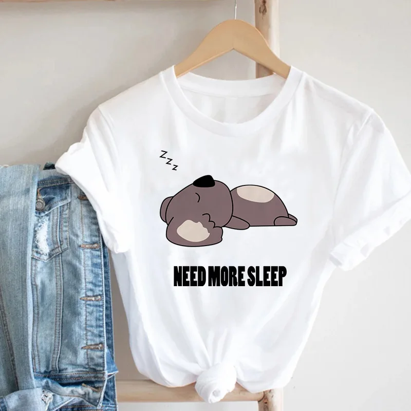 Women T-shirts Cute Animal Printing Summer Short Sleeve 90s Print Lady Womens Stylish Basic T Top Shirt Ladies White Tee T-Shirt
Women T-shirts Cute Animal Printing Summer Short Sleeve 90s Print Lady Womens Stylish Basic T Top Shirt Ladies White Tee T-Shirt