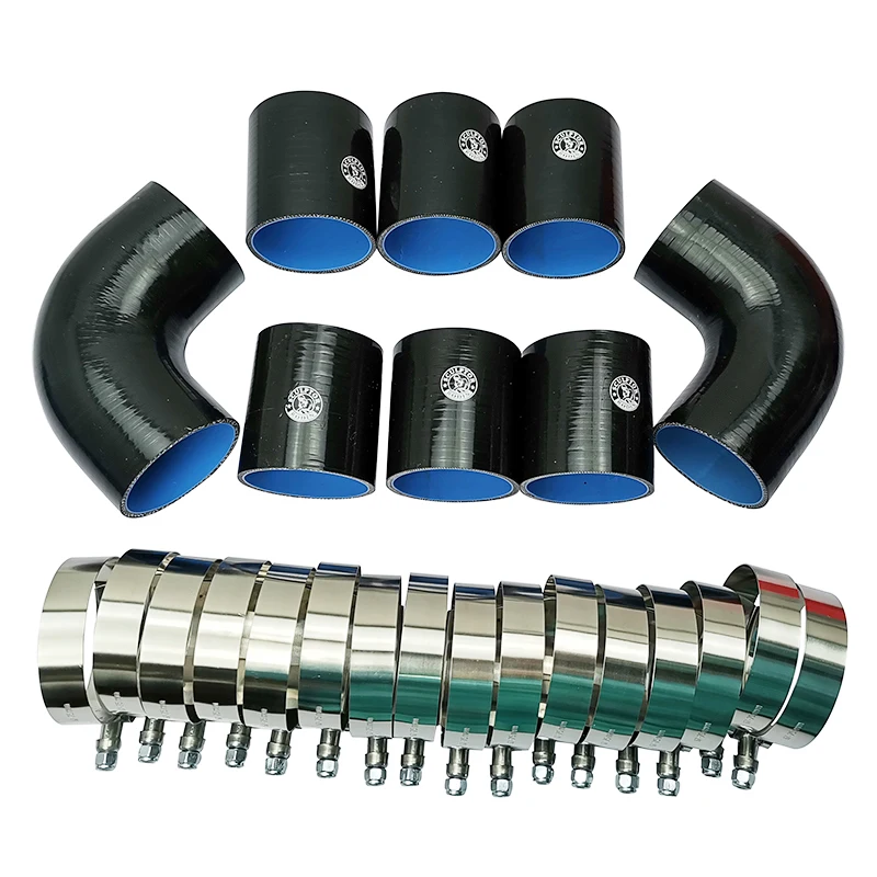 2.0" 51mm /2.25" 57mm/ 2.5'' 63mm / 3'' 76mm Silicone Hose Pipe Turbo Intake Universal Intercooler Turbo Piping kit
2.0" 51mm /2.25" 57mm/ 2.5'' 63mm / 3'' 76mm Silicone Hose Pipe Turbo Intake Universal Intercooler Turbo Piping kit