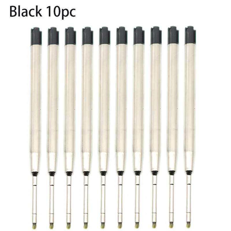 wholesale! Student 10pcs Office Stationery Metal Ballpoint Pen Refill Blue/Black Smooth Ink 1.0mm Part Size 9.8cm
wholesale! Student 10pcs Office Stationery Metal Ballpoint Pen Refill Blue/Black Smooth Ink 1.0mm Part Size 9.8cm