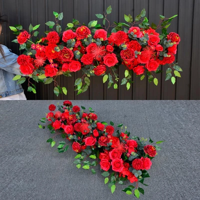 50/100CM Diy Party Wedding Decoration Backdrop Road Lead Flower Row Rose Artificial Flower Row Decor Wedding Iron Arch Backdrop
50/100CM Diy Party Wedding Decoration Backdrop Road Lead Flower Row Rose Artificial Flower Row Decor Wedding Iron Arch Backdrop