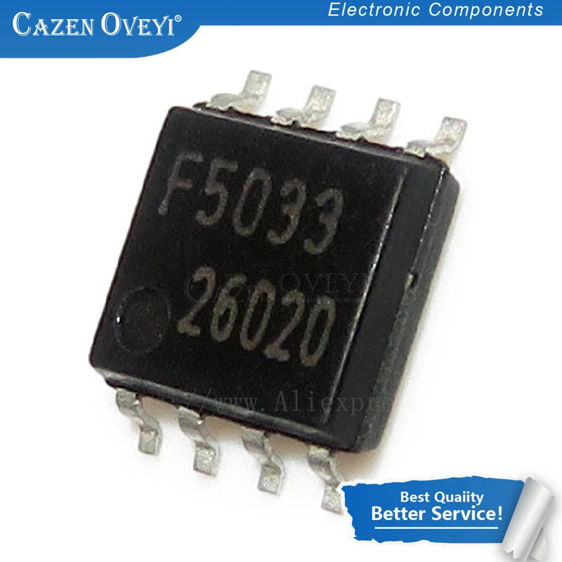 5pcs/lot F5033 5033 SOP-8 In Stock
5pcs/lot F5033 5033 SOP-8 In Stock