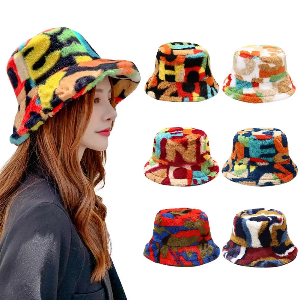 Winter Bucket Hats For Women Furry Faux Fur Print Fisherman Hat Soft Print Winter Warm Plush Fluffy Cap Fashion Fisherman Hat
Winter Bucket Hats For Women Furry Faux Fur Print Fisherman Hat Soft Print Winter Warm Plush Fluffy Cap Fashion Fisherman Hat