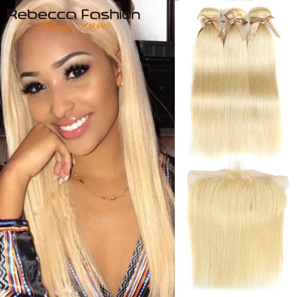 Rebecca 613 Blonde Bundles With Frontal Human Hair Bundles Blonde Malaysian Straight Hair 3 Bundles With Frontal Closure
Rebecca 613 Blonde Bundles With Frontal Human Hair Bundles Blonde Malaysian Straight Hair 3 Bundles With Frontal Closure