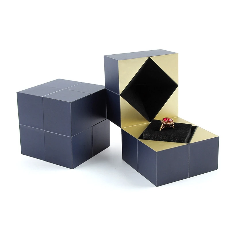 Magical Shape Changeable Jewelry Box Ring Proposal Rotating Cube Earring Surprise Box for Proposal Engagement Wedding
Magical Shape Changeable Jewelry Box Ring Proposal Rotating Cube Earring Surprise Box for Proposal Engagement Wedding