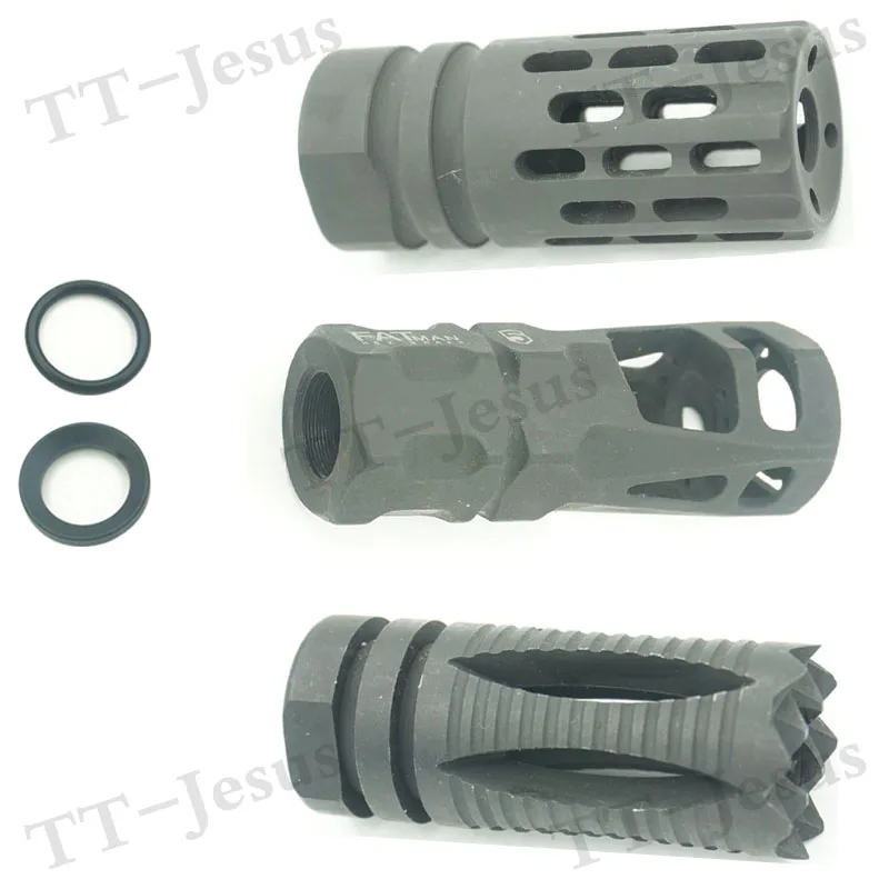 M16 M4 .223 1/2"x28 .308 5/8"x24 Steel 14mm Clockwise Thread 5.56 AEG GBB AR15 Out Tube Accessories Black
M16 M4 .223 1/2"x28 .308 5/8"x24 Steel 14mm Clockwise Thread 5.56 AEG GBB AR15 Out Tube Accessories Black
