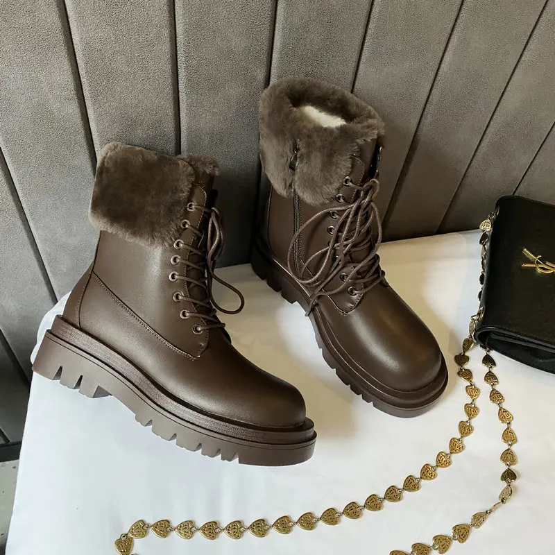 Salu женская зимняя обувь в западном стиле; Новинка; Женские сапоги из натуральной кожи; Женские ботинки из шерсти и меха; Теплые Нескользящие ...
Salu женская зимняя обувь в западном стиле; Новинка; Женские сапоги из натуральной кожи; Женские ботинки из шерсти и меха; Теплые Нескользящие ...