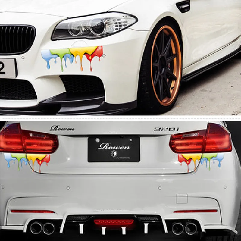Graffiti Painted Creative Car Stickers Colorful Rainbow Decals For Auto Car Hood Body Decoration Car Accessories Auto Products
Graffiti Painted Creative Car Stickers Colorful Rainbow Decals For Auto Car Hood Body Decoration Car Accessories Auto Products