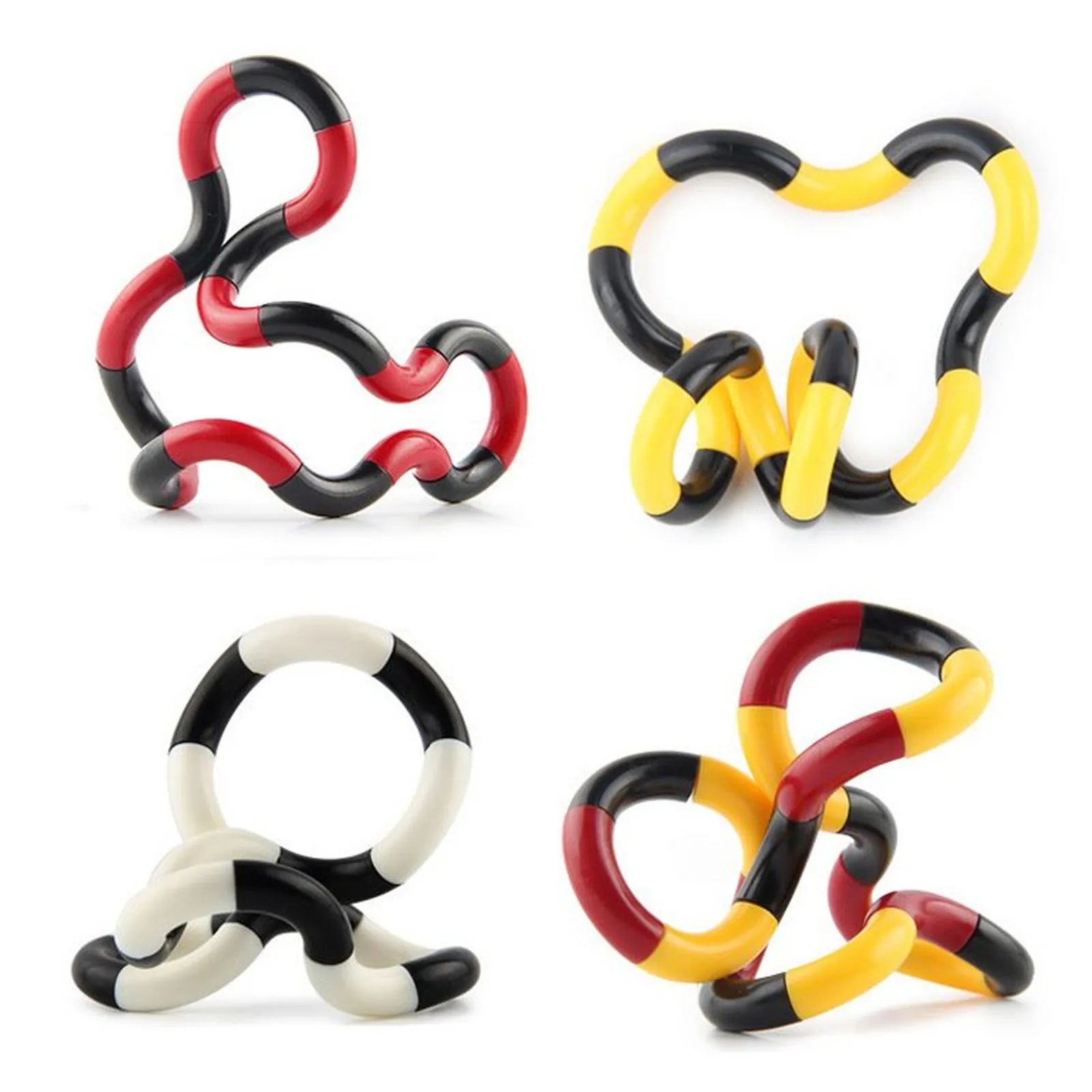 4PCS Creative DIY Twist Fidget Toys Twisted Ring Magic Fidget Magic Trick Rope Winding Leisure Education Stress Relief Kid
4PCS Creative DIY Twist Fidget Toys Twisted Ring Magic Fidget Magic Trick Rope Winding Leisure Education Stress Relief Kid