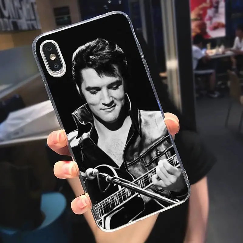 Elvis Presley famous singer Phone Case Transparent soft For iphone 5 5s 5c se 6 6s 7 8 11 12 plus mini x xs xr pro max
Elvis Presley famous singer Phone Case Transparent soft For iphone 5 5s 5c se 6 6s 7 8 11 12 plus mini x xs xr pro max