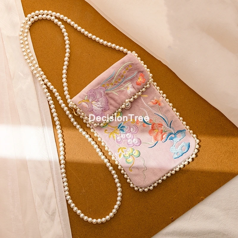 2022 original hanfu bag chinese style flowers purse women mini hand bags cotton and linen drawstring embroidered canvas bag
2022 original hanfu bag chinese style flowers purse women mini hand bags cotton and linen drawstring embroidered canvas bag