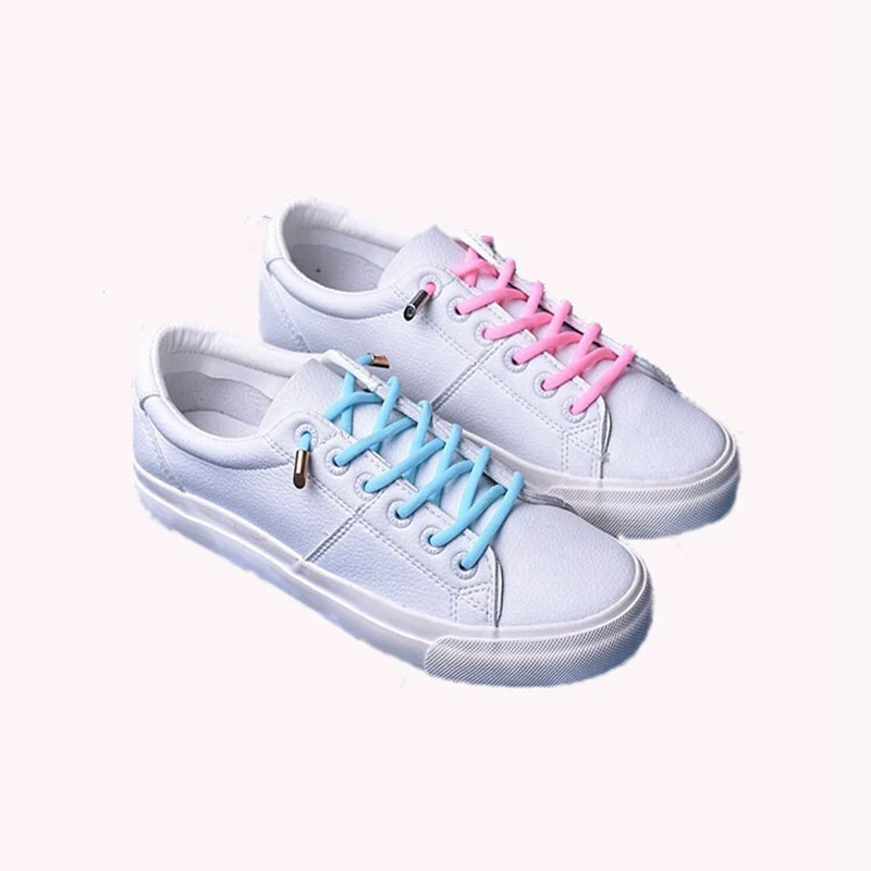 1 Pair New Elastic Shoelaces Metal Tip Round Quick No Tie Shoelace Kids Adult Unisex Suitable For All Kinds Of Shoes Lazy Laces
1 Pair New Elastic Shoelaces Metal Tip Round Quick No Tie Shoelace Kids Adult Unisex Suitable For All Kinds Of Shoes Lazy Laces