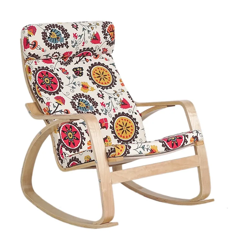 Comfortable Relax Rocking Chair Gliders Lounger Fabric Cushion Seat Living Room Furniture Modern Adult Rocking Armchair Wooden
Comfortable Relax Rocking Chair Gliders Lounger Fabric Cushion Seat Living Room Furniture Modern Adult Rocking Armchair Wooden