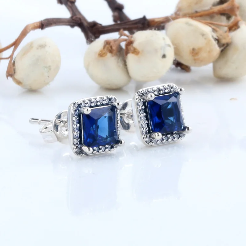 Original S925 Sterling Silver Pan Earring New Charming Blue Simple Fashion Earrings For Women Wedding Gift Fashion Jewelry
Original S925 Sterling Silver Pan Earring New Charming Blue Simple Fashion Earrings For Women Wedding Gift Fashion Jewelry