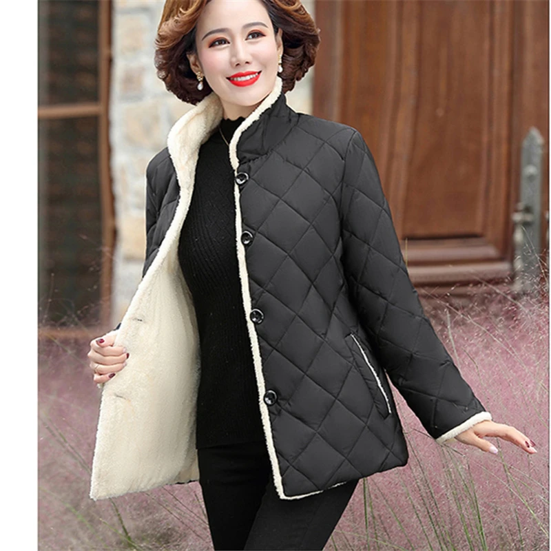 Short Cotton-Padded Jacket Women's 2020 Winter Fashion New Style Stand-Up Collar Long Sleeves Plus Velvet Thick Warm Coat Trendy
Short Cotton-Padded Jacket Women's 2020 Winter Fashion New Style Stand-Up Collar Long Sleeves Plus Velvet Thick Warm Coat Trendy