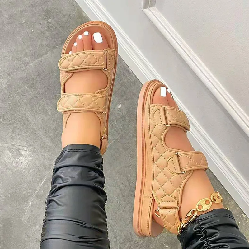 New 2021 Women's Summer Sandals shoes woman Roman Women's Open Toe Shoes Rhinestones ladies Flat Shoes Comfortable Beach Sandals
New 2021 Women's Summer Sandals shoes woman Roman Women's Open Toe Shoes Rhinestones ladies Flat Shoes Comfortable Beach Sandals