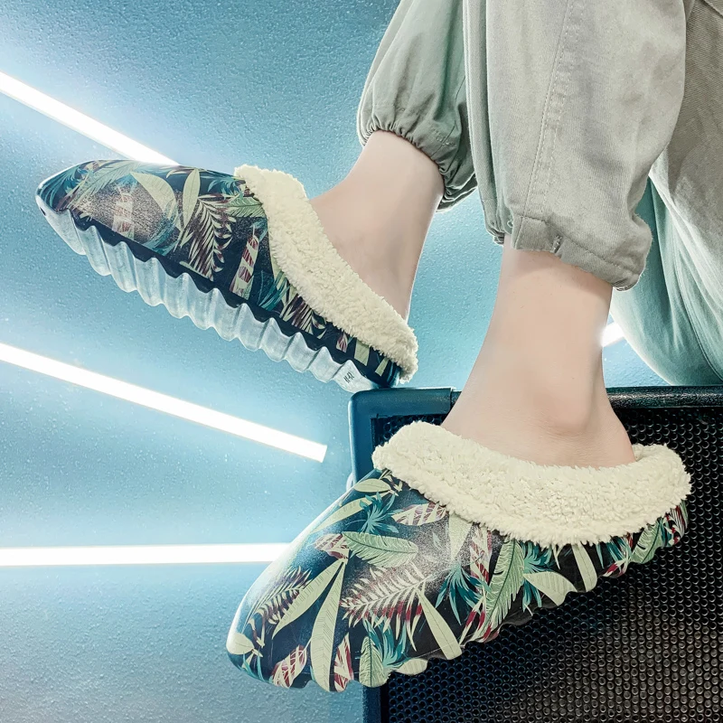 Winter Slippers Warm Men Shoes Waterproof Couples Non-Slip Plush Cotton Indoor Outdoor Cozy Home Autumn Coconut Bread Slippers
Winter Slippers Warm Men Shoes Waterproof Couples Non-Slip Plush Cotton Indoor Outdoor Cozy Home Autumn Coconut Bread Slippers