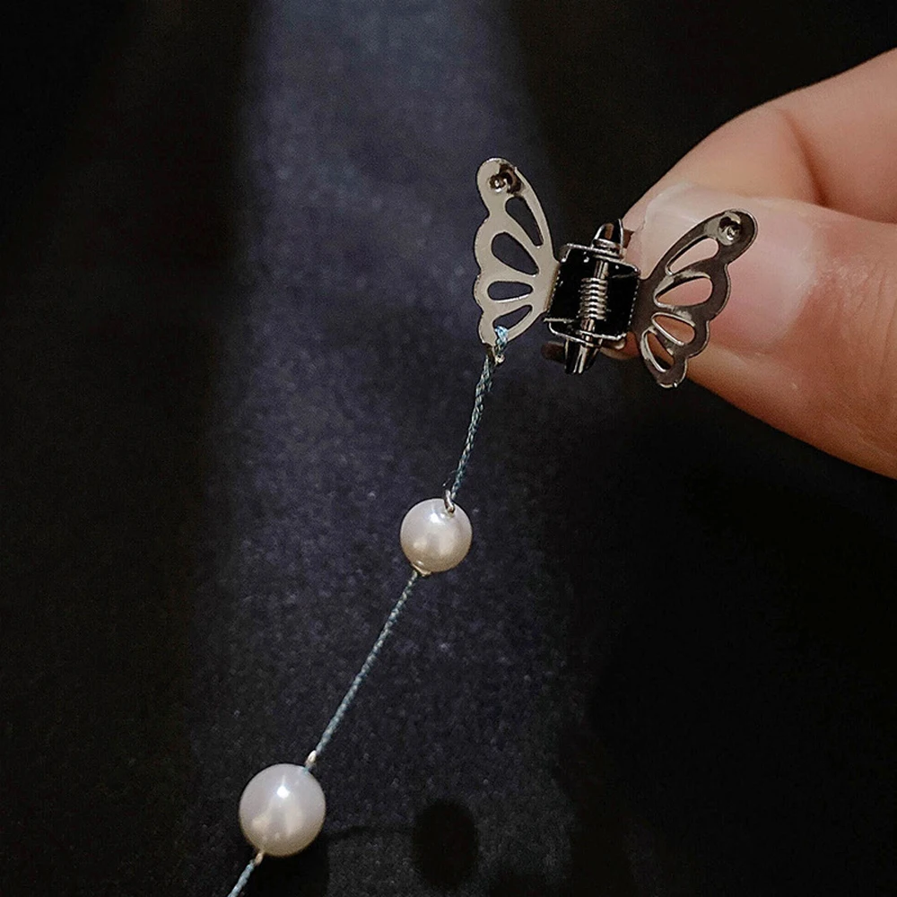Long Tassel Hair Clips Imitation Pearl Butterfly Hair Claw Crab Wedding Party Headwear Hair Accessories Jewelry
Long Tassel Hair Clips Imitation Pearl Butterfly Hair Claw Crab Wedding Party Headwear Hair Accessories Jewelry