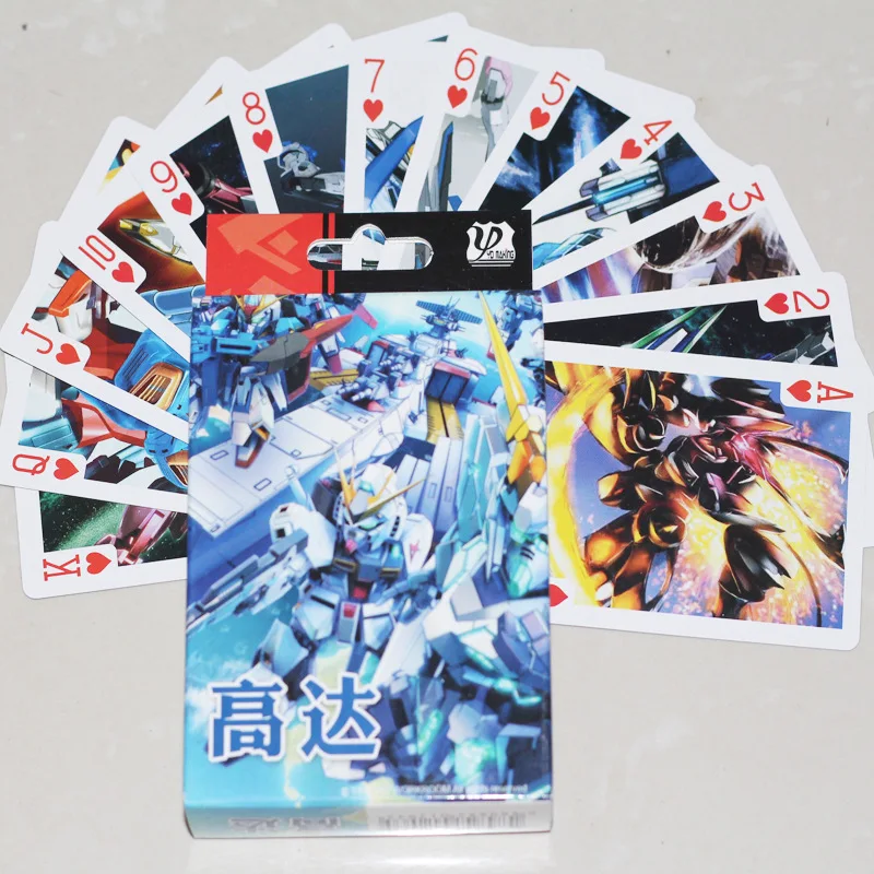 Japan original 54 Gundam anime playing cards anime solitaire anime surrounding holiday gifts Japanese animation
Japan original 54 Gundam anime playing cards anime solitaire anime surrounding holiday gifts Japanese animation
