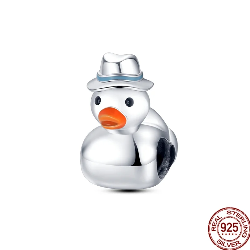 925 Sterling Silver Yellow Duckling With Hat Charms Fit Original pandora Bracelet&Bangle For Women Birthday Fashion Jewelry Gift
925 Sterling Silver Yellow Duckling With Hat Charms Fit Original pandora Bracelet&Bangle For Women Birthday Fashion Jewelry Gift