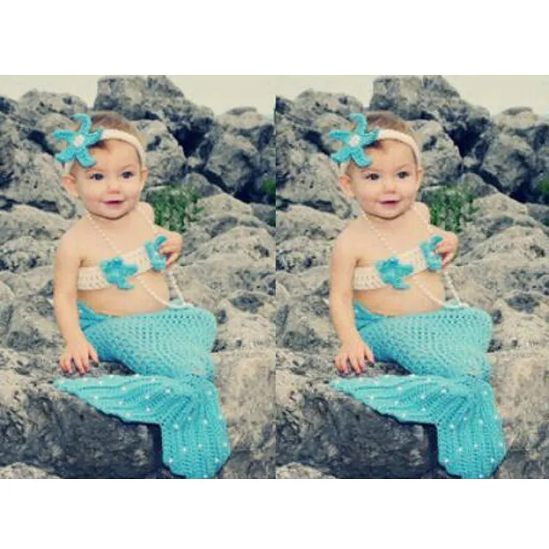Newborn Baby mermaid Cute Crochet Knit Costume Prop Outfits Photo Photography Baby Photo Props New born baby girls Cute Outfit
Newborn Baby mermaid Cute Crochet Knit Costume Prop Outfits Photo Photography Baby Photo Props New born baby girls Cute Outfit