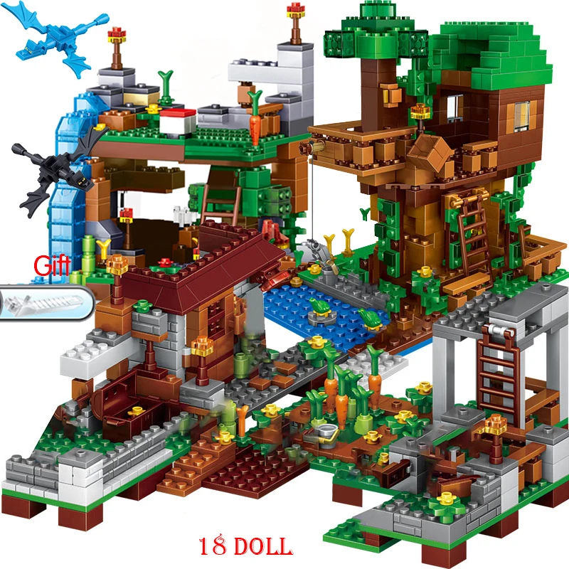 2021 My World Tree House Figures Building Blocks Toys Minecraftinglys Haunted Village Mountain Cave Mine Christmas Gifts
2021 My World Tree House Figures Building Blocks Toys Minecraftinglys Haunted Village Mountain Cave Mine Christmas Gifts