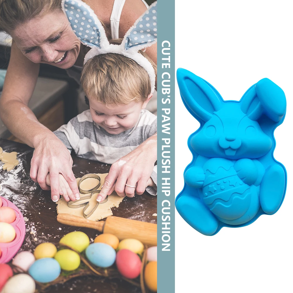Easter Bunny Rabbit Egg Mold Reusable Silicone Mold Fondant Cake Chocolate Mould Baking Tool For Home Bakery Easter Decor
Easter Bunny Rabbit Egg Mold Reusable Silicone Mold Fondant Cake Chocolate Mould Baking Tool For Home Bakery Easter Decor