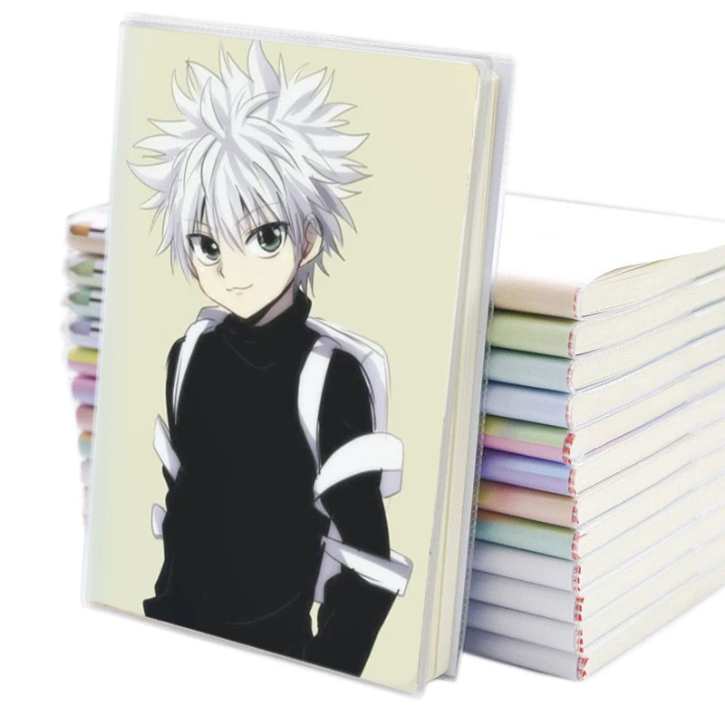 Manga Hunter X Hunter Killua Notebook Writing Book Anime Figure Poster Cover Alluka Feitan Neferpitou Machi Gon Hisoka COSPLAY
Manga Hunter X Hunter Killua Notebook Writing Book Anime Figure Poster Cover Alluka Feitan Neferpitou Machi Gon Hisoka COSPLAY