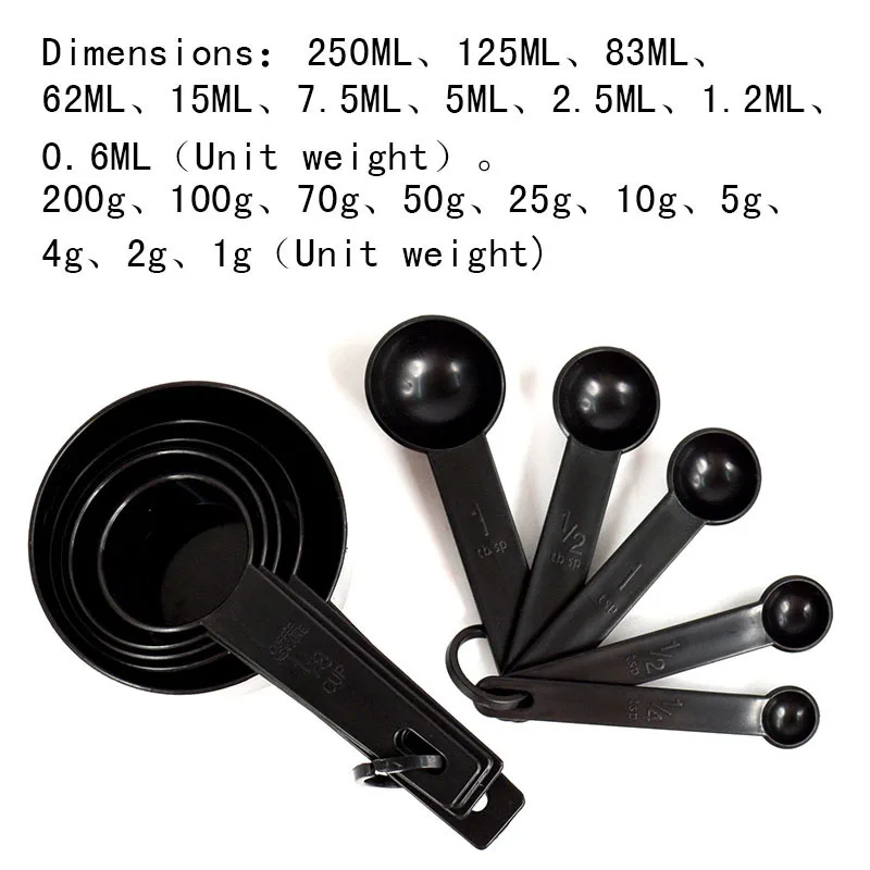 5/10pcs Kitchen Tools Multi Purpose Spoons Teaspoon Coffee Cups Measuring Cup Measuring Spoon Tools PP Baking Accessories Tools
5/10pcs Kitchen Tools Multi Purpose Spoons Teaspoon Coffee Cups Measuring Cup Measuring Spoon Tools PP Baking Accessories Tools