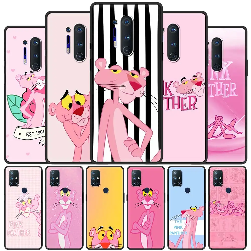 For OnePlus 8 Nord 7Pro Case For One Plus Z N10 5G 8T 7 Pro n100 7T 6T Full Protection Soft Phone Cover Cartoon Pink Panther Sac
For OnePlus 8 Nord 7Pro Case For One Plus Z N10 5G 8T 7 Pro n100 7T 6T Full Protection Soft Phone Cover Cartoon Pink Panther Sac