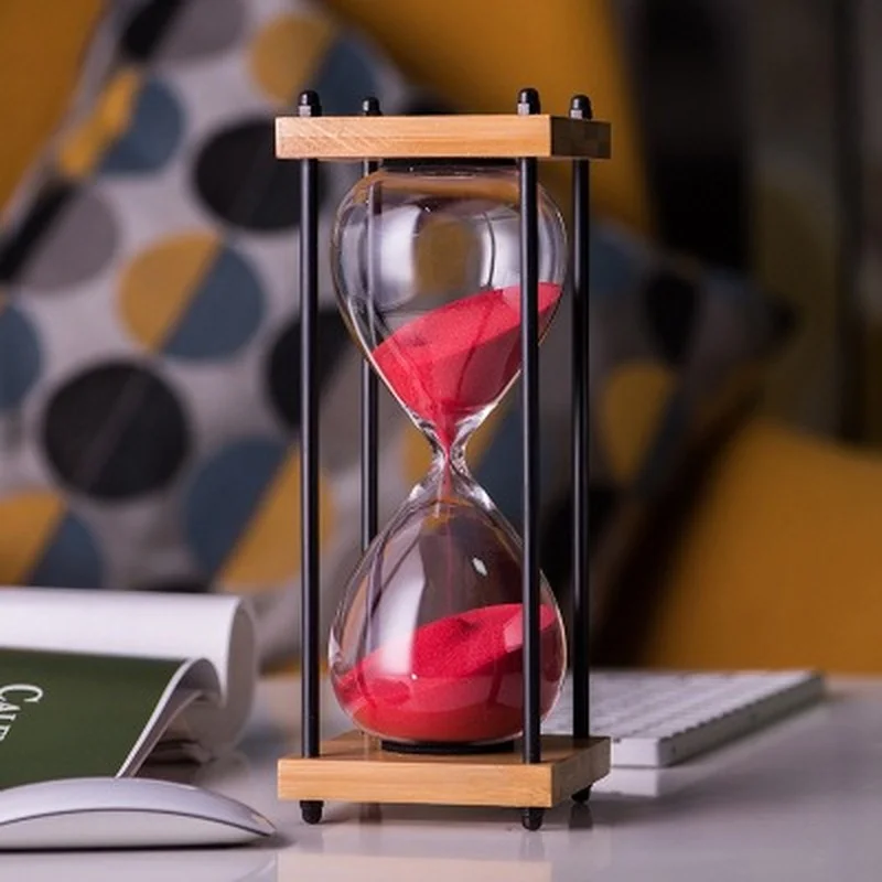Retro Hourglass Creative Desktop Decoration Birthday Gift Hourglass Time Hourglass 30 Minutes For Children Gift Room Decor LD420
Retro Hourglass Creative Desktop Decoration Birthday Gift Hourglass Time Hourglass 30 Minutes For Children Gift Room Decor LD420