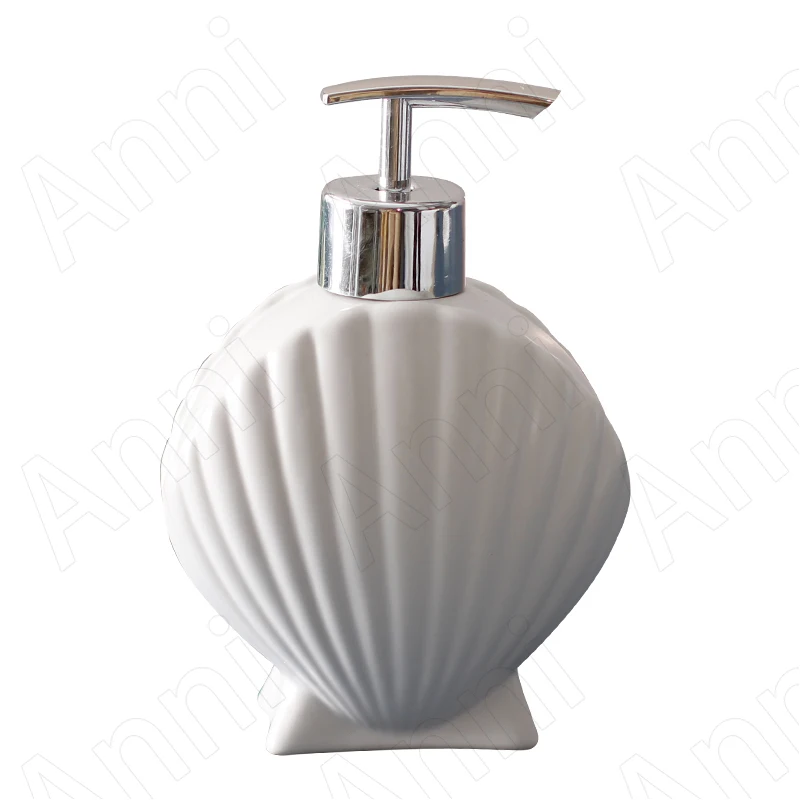 Creativity Shell Shape Shampoo Bottle Nordic Modern Ocean Elements Relief Soap Dispenser Hotel Restaurant Restroom Soap Bottle
Creativity Shell Shape Shampoo Bottle Nordic Modern Ocean Elements Relief Soap Dispenser Hotel Restaurant Restroom Soap Bottle