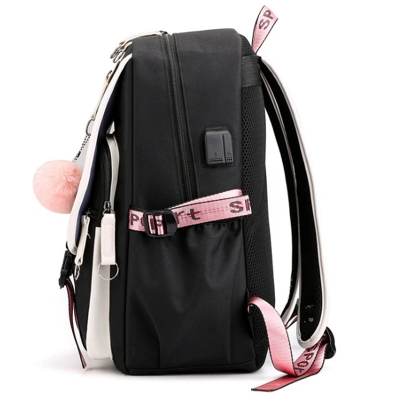 2 Pcs Women Girls School Backpacks Anti Theft USB Charge Backpack Teenage Travel Bag Yellow & Black
2 Pcs Women Girls School Backpacks Anti Theft USB Charge Backpack Teenage Travel Bag Yellow & Black