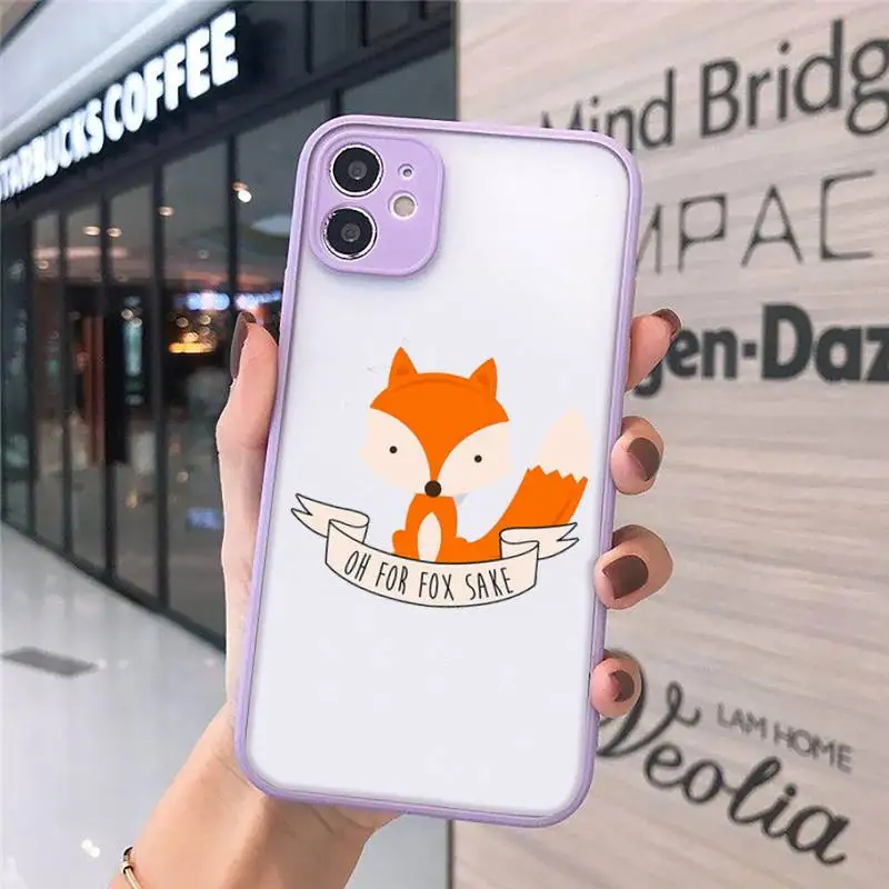 fox animal anime Phone Case Matte Transparent for iPhone 7 8 11 12 s mini pro X XS XR MAX Plus cover funda 
fox animal anime Phone Case Matte Transparent for iPhone 7 8 11 12 s mini pro X XS XR MAX Plus cover funda