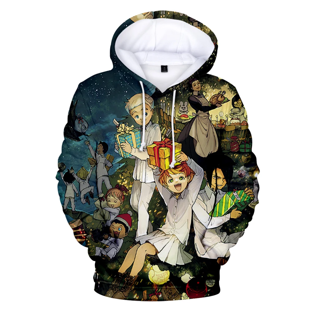 Popular The Promised Neverland Hoodies sweatshirts 3D Print Boy/girl Fashion Hoodies 3D casual Harajuku Pullover Boys Clothing
Popular The Promised Neverland Hoodies sweatshirts 3D Print Boy/girl Fashion Hoodies 3D casual Harajuku Pullover Boys Clothing