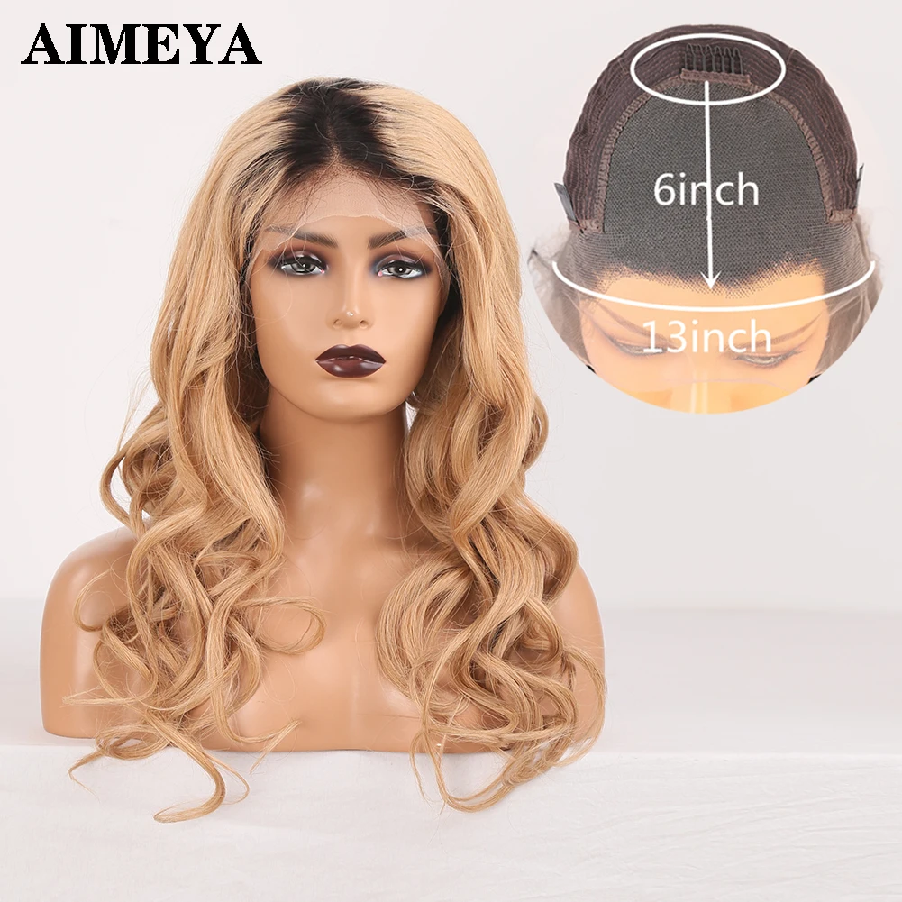 AIMEYA Brazilian Lace Front Human Hair Wigs for Women with Natural Hairline Ombre Blonde Long Body Wave Lace Wig
AIMEYA Brazilian Lace Front Human Hair Wigs for Women with Natural Hairline Ombre Blonde Long Body Wave Lace Wig