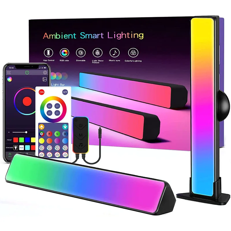 Умные светильник ильники, Bluetooth, управление через приложение светильник светильники s TV, окружасветильник свет настроения для игр, фильмов, ...
Умные светильник ильники, Bluetooth, управление через приложение светильник светильники s TV, окружасветильник свет настроения для игр, фильмов, ...