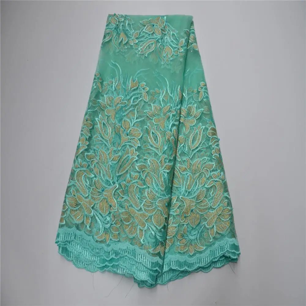 African Lace Fabric 2020 Embroidered Nigerian Wedding Lace Fabric High Quality French Tulle Lace Fabric with Beads Stones 5 yard
African Lace Fabric 2020 Embroidered Nigerian Wedding Lace Fabric High Quality French Tulle Lace Fabric with Beads Stones 5 yard