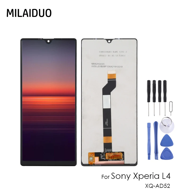 6.2'' LCD Display For Sony Xperia L4 XQ-AD52 LCD Touch Screen Digitizer Assembly For Sony L4 LCD Replacement Parts
6.2'' LCD Display For Sony Xperia L4 XQ-AD52 LCD Touch Screen Digitizer Assembly For Sony L4 LCD Replacement Parts