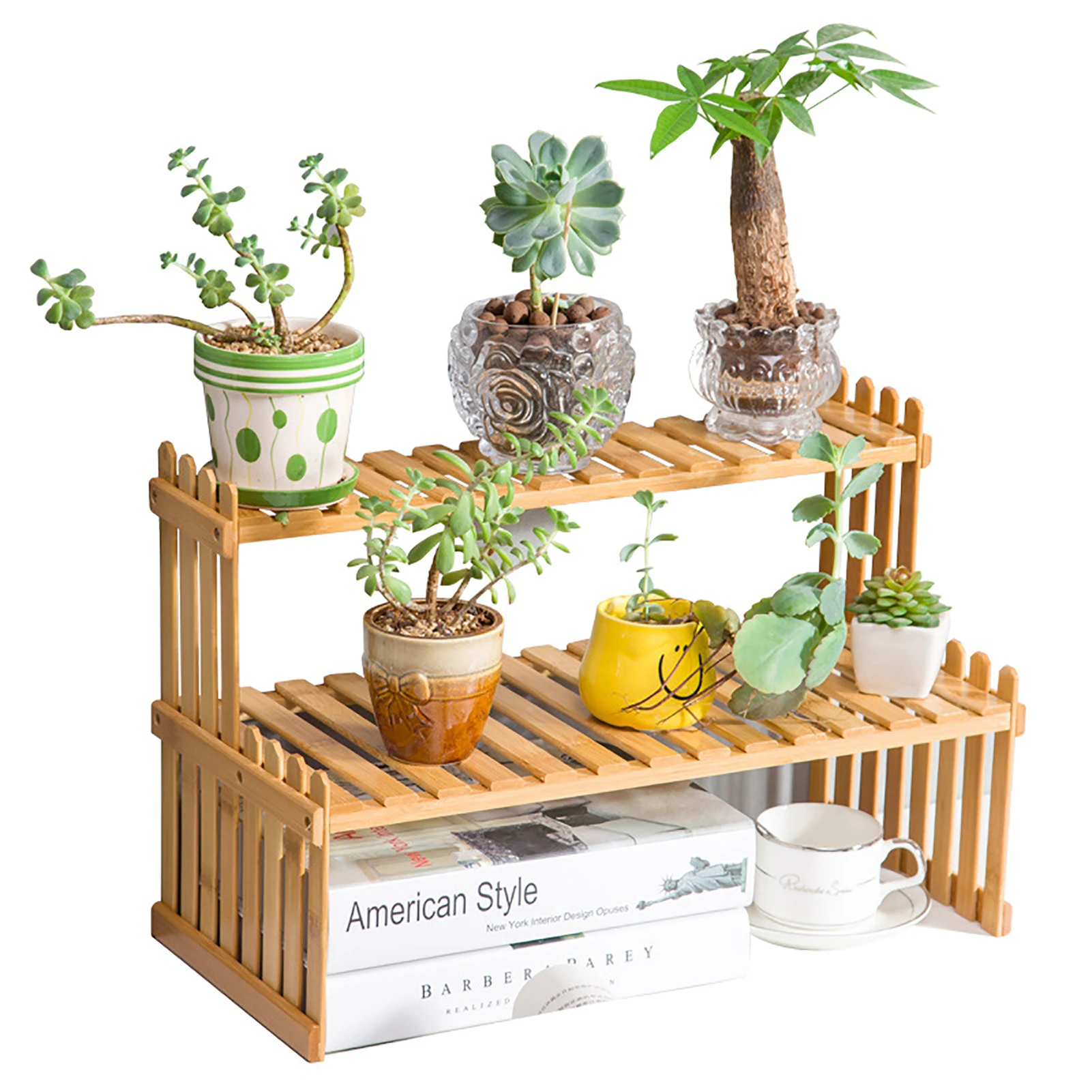Home Desktop Succulent Flower Shelf Living Room Solid Wood Flower Box Rack Railing Multi-layer Table Small Flower Rack
Home Desktop Succulent Flower Shelf Living Room Solid Wood Flower Box Rack Railing Multi-layer Table Small Flower Rack
